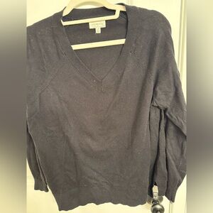 Lucky brand black V-Neck Sweater